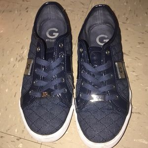 G by guess blue sneakers size 9.5